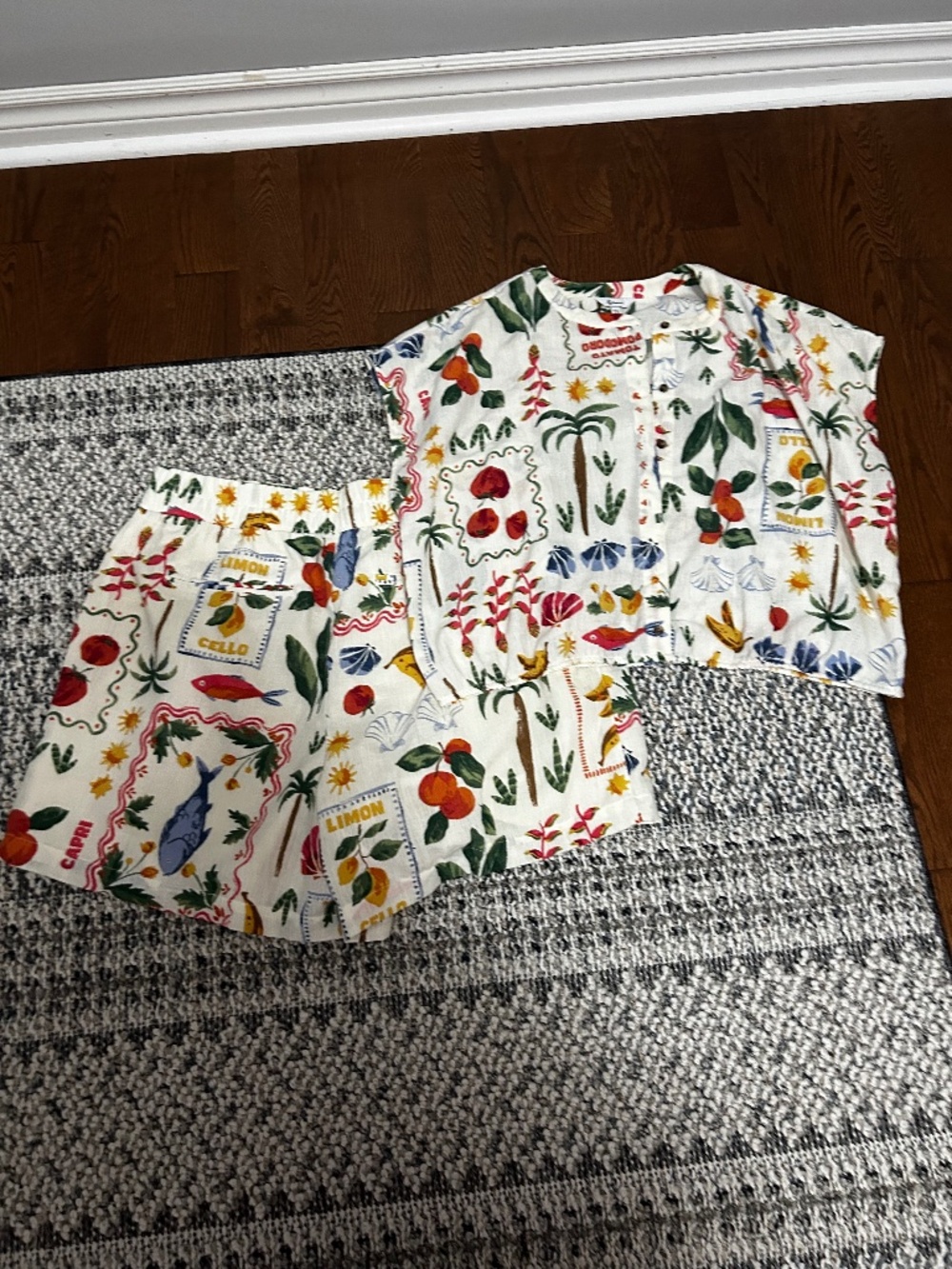 2 piece short set !
